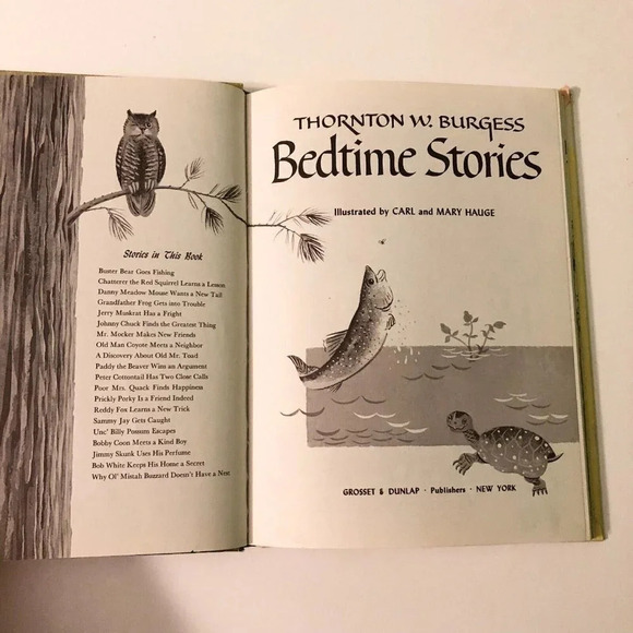 Vintage Double Book Bedtime Stories and The Pony Engine Dandelion Library - Picture 12 of 16